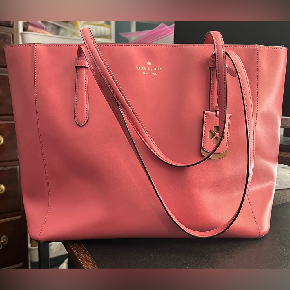 Kate Spade Pink Schuyler Medium Tote Bag - EUC - Retail 359.00